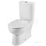 Galerie Plan Close Coupled Toilet Pan BTW Multioutlet GN1145WH