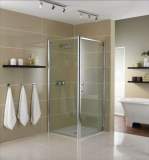 Showerlux Glide Pivot Door 800mm Silver/clear Glass