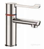 Related item Delabie Securitherm Thermostatic Sequential Basin Mixer H.85 L.120