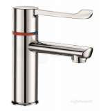 Related item Delabie Securitherm Sequential Basin Mixer H85 L120 Lever L146 15mm
