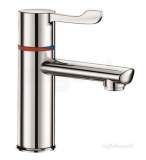 Delabie Securitherm Seq Basin Mixer H85 L120 Lever L100 Copper Tails