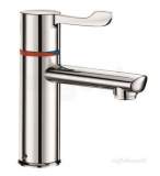 Delabie Securitherm Therm Seq Bioclip Basin Mixer H85 L120mm 15mm H960515l