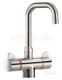 Delabie Securitherm Thermostatic Basin Mixer Swivel Spout H210 L150mm
