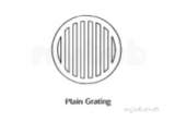 Hargreaves 200mm Ms Plain Grating Ms8077