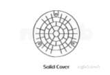 200mm Ms Solid Cvr C/w Seal/scrws Ms8076