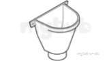 Alumasc 4 Inch Flat R/w Head Hh/001/40f