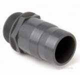 DURAPIPE UPVC HOSE ADAPTOR BSPM 157104 1