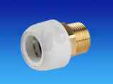 Hep2o Brass Adapter 28x1 Pf/tm Hx29/28w