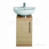 Ideal Standard Create Basin Plus Wc With Oak Furniture