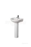 Ideal Standard Oracle E6820 1 Tap Hole Basin 550mm White E682001