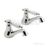 Bath Pillar Taps Deck Mounted-antiq Gold