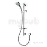 Ideal Standard Moonshadow L7061aa Single Conection 3 Features Shower Kit Chrome Plated