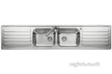Luxe Lx84 2121x460 One Tap Hole Dbdd Ss Lx84/