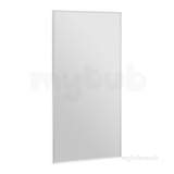 Valencia M500w 500mm Mirror Only White