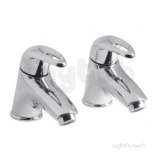 Vado Bath Pillar Taps Deck Mounted Mag-136-c/p