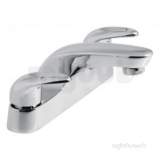 Vado 2 Hole Bath Filler Deck Mounted Mag-137-c/p
