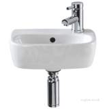 Moda 360 Handrinse Washbasin 1 Tap MD4821WH