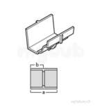 Plain 4 Inch X 3 Inch No.46 Union Clip Mg2/231