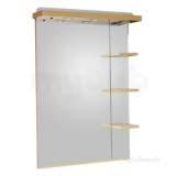 New England 700mm Mirror And Shelves And Can