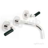Vado 3 Hole Basin Mixer With 200mm Spout