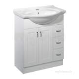 NEW ENGLAND NVB7W 700MM BASE UNIT WHITE