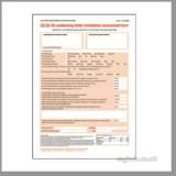 Regin Non Condens Oil Boiler Install Pad