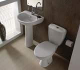 Twyford Option 2 Tap Hole 4 Piece Pack And Seat White