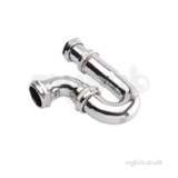 35mm X1.1/4 Inch Conex P Trap Chrome P219pcp