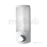 Croydex Uno Euro Soap Dispenser White Pa660522