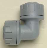 POLYPIPE 22MM POLYPLUMB ELBOW 10