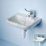 ARMITAGE SHANKS Portman 21 Basin 40CM WHITE OF plus CHN 2TH