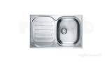 Franke Cpx611 780 Left Hand 1.0b Sink Ss