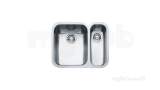 Franke Arx160d Deep Undermount Left Hand Sml Bowl Ss