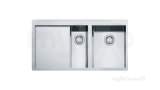 Franke Ppx 251 Slim Top Sink Left Hand Ss