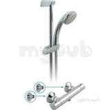 Thermo Exposed Shower Val Plus Single Functn Slide Primabox4/b-sf-c/p