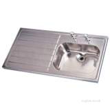 1200mm Sink Single Bowl And Left Hand Drain 2t Ps4051ss