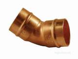 YORKS YP21 54MM OBTUSE ELBOW 45 DEGREE