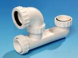 Related item Hepworth Bath Trap White 50mm Seal