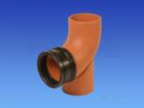 Hepworth S/sleve 90 Degree Rest Bend S/cplg