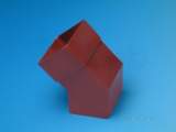 2.5 Inch X 112.5deg R/w Bend Sq Sp16-w