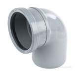 Osmas Pvc-u Spigot Bend Tr 90 Gy 110