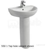 Refresh Washbasin 550x440 2 Tap RE4222WH