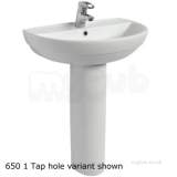 Refresh Washbasin 600x480 2 Tap RE4322WH