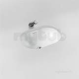 Armitage Shanks Contour 21 S2684 480 No Tap Holes Oval U/c Basin Wh S268401
