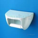 Ideal Standard Mayfair S5005 T/roll Holder Plus Shelf White S500501
