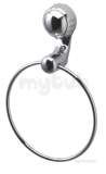 Ideal Standard Millenia S5087 Towel Ring Cp S5087aa