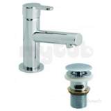 Mini Mono Basin Mixer Single Lever Deck Mtd Sen-100m/cc-c/p