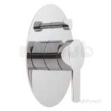 Soho Conc Shower Val Plus Diverter Single Lvr W/m
