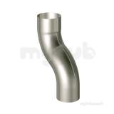 LINDAB ONE PIECE BEND 100MM ALUZINC