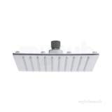 Roper Rhodes Square 200mm Thin Brass Shower Head